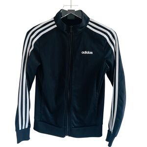 Adidas Tricot 3 Stripe Warm Up Track Jacket